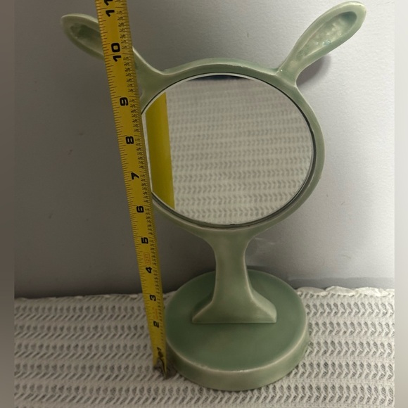 Pottery barn kids bunny ceramic mirror - Picture 2 of 6